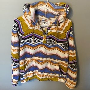 Billabong Adventure Division Woman’s Hooded Fleece Pullover - Large